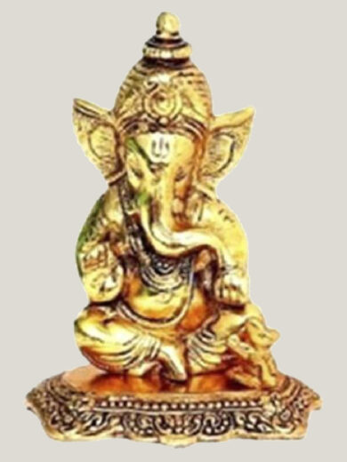 Lord Ganesh Sitting decorative statue