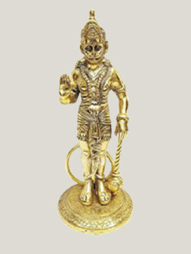 Golden Hanuman Statue