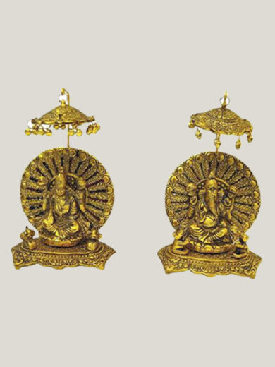 Ganesha Laxmi Ganesh Lakshmi Bhagwan Idol Ganpati Murti
