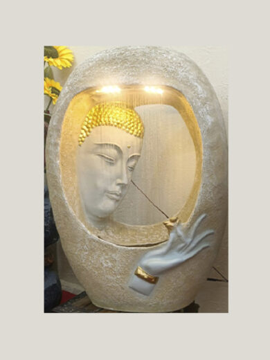 Buddha Glow-Inspire Lighting Fountain Decor