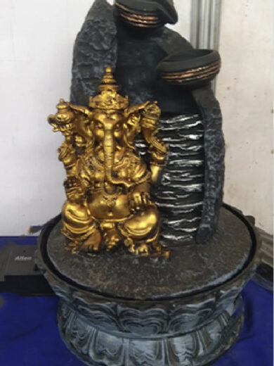 Ganesha Blessings Fountain Decor