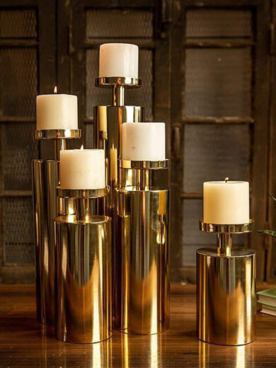Metal pillar Candle Stand